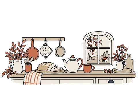 Kitchen chapter art